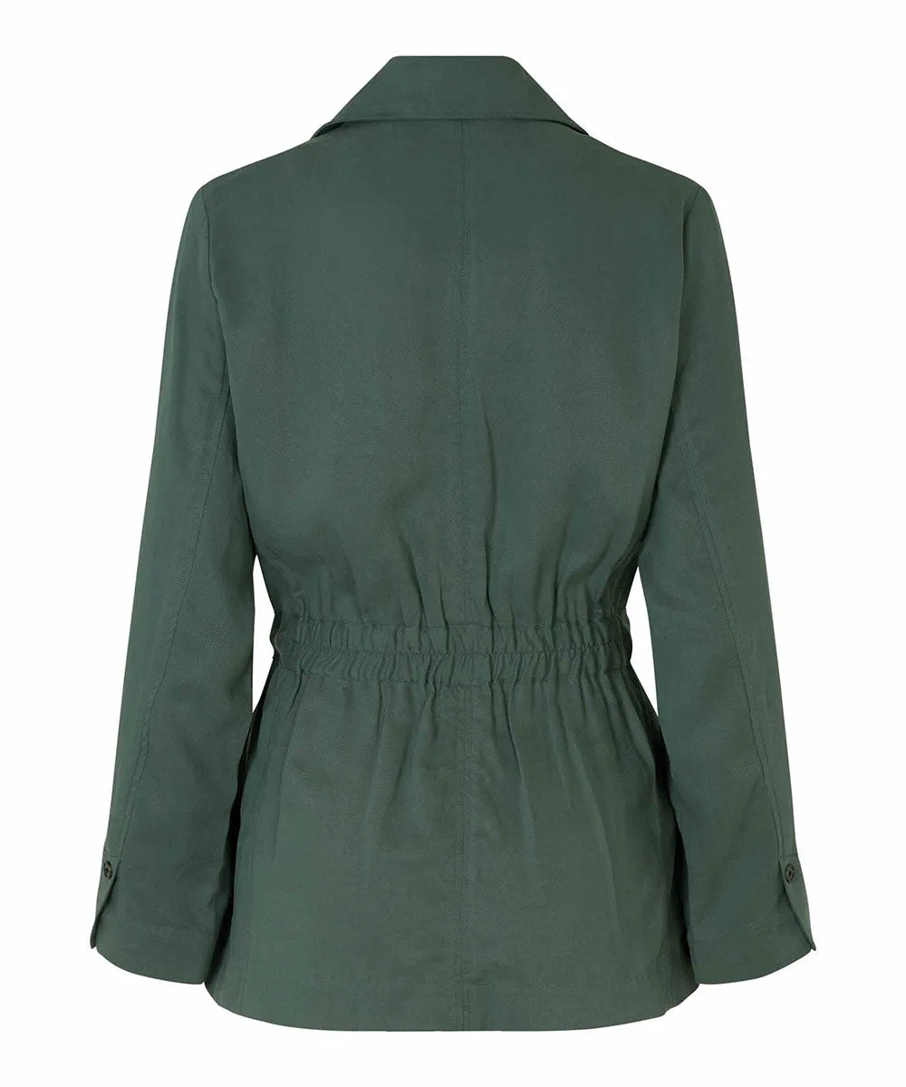 Julietna Long Sleeve Tie-Front Jacket