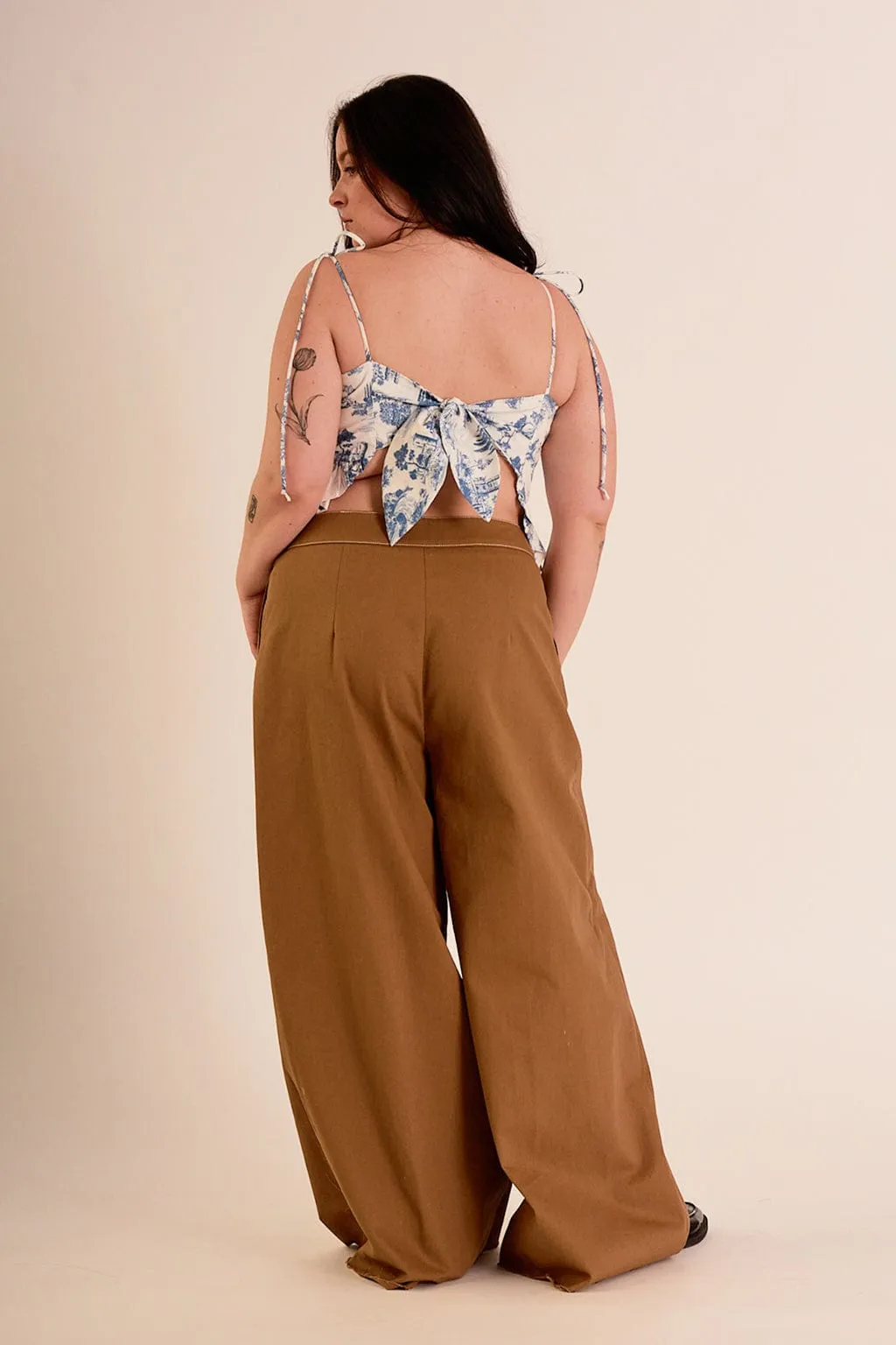 Lavoy Pants Toffee Brown Twill