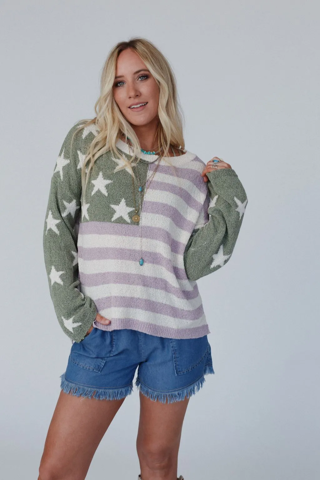 Liberty Stars And Stripes Top - Multi