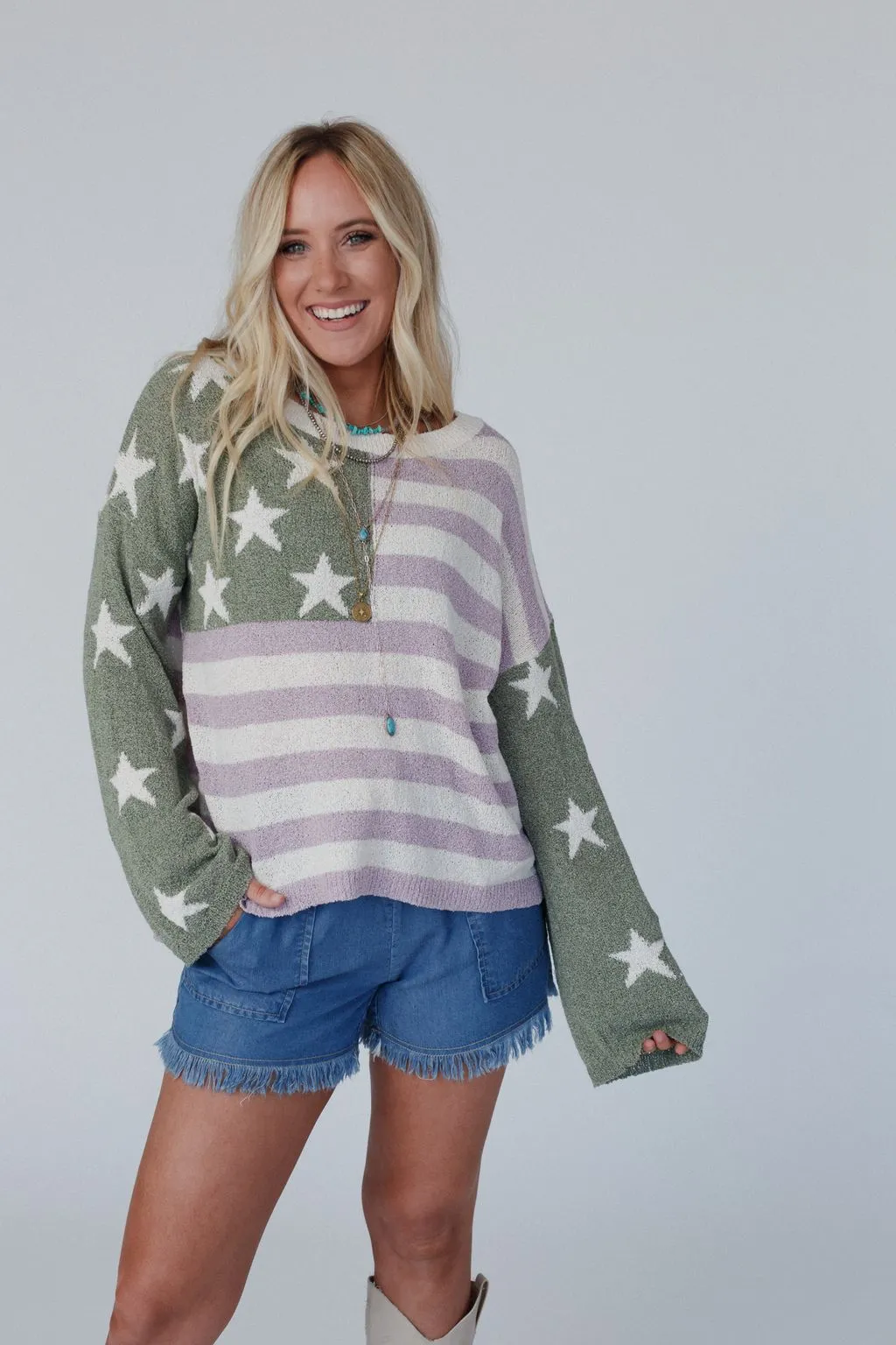 Liberty Stars And Stripes Top - Multi