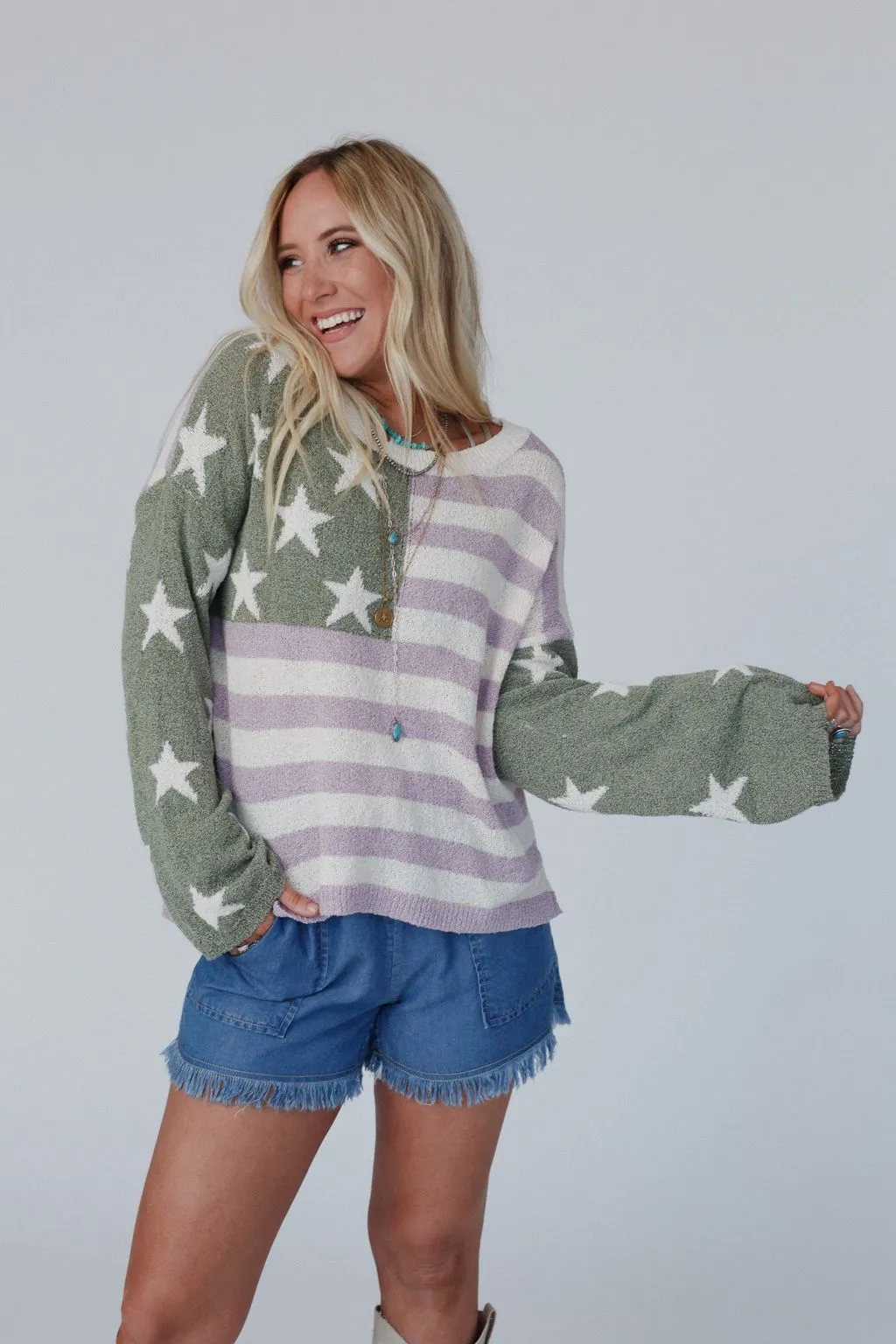 Liberty Stars And Stripes Top - Multi