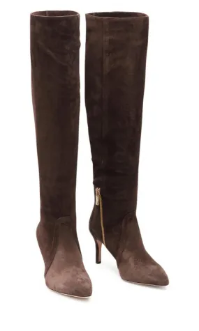 Marella Edict Knee High Boots - Chocolate