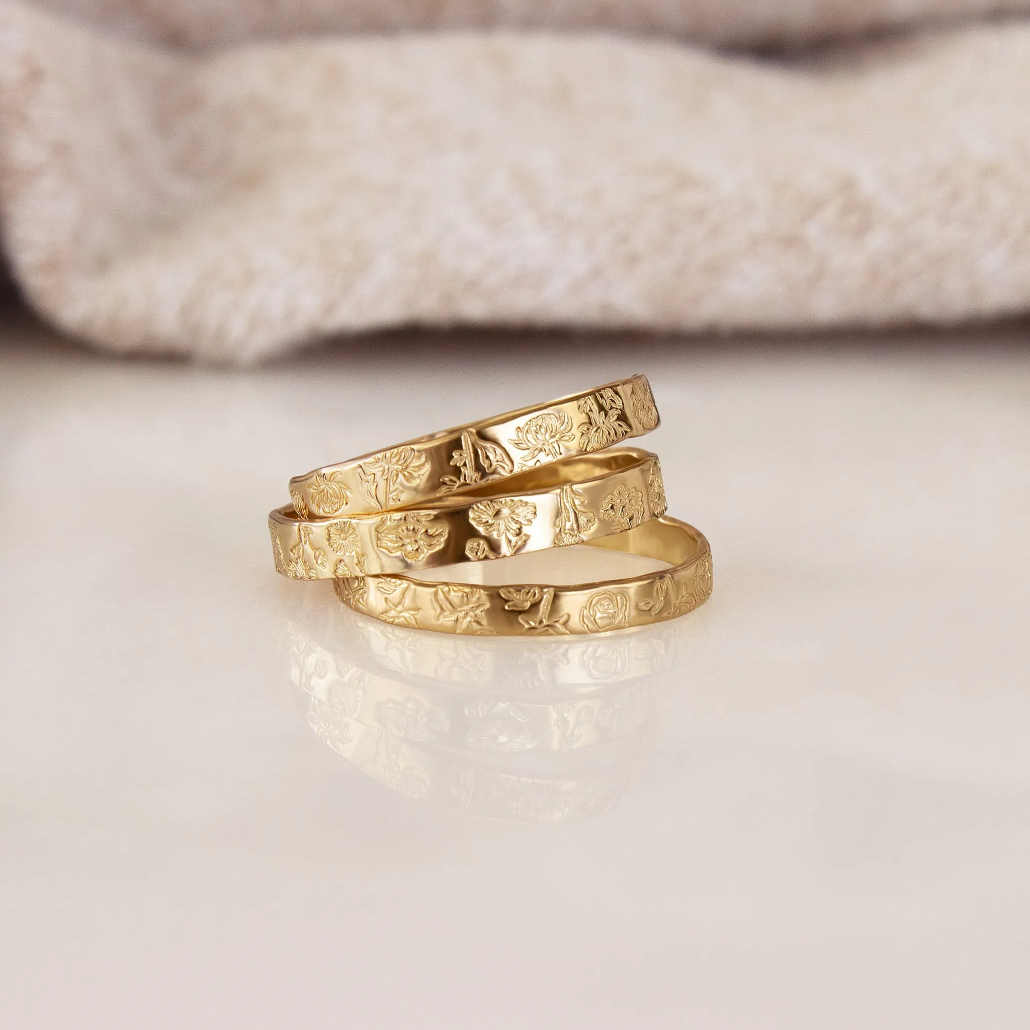 Mini Birth Flower Band