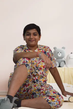 Multi Hued Kids Co-ord Set