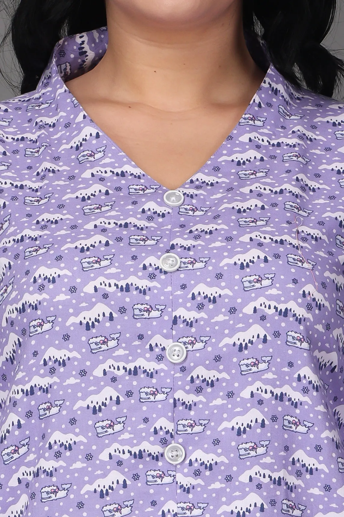 Orchid Dream Woollen Co-ord Set