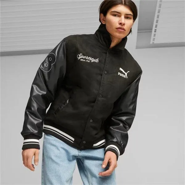 PUMA TEAM VARSITY JACKET