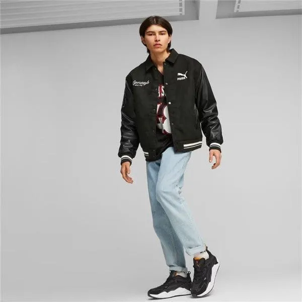 PUMA TEAM VARSITY JACKET