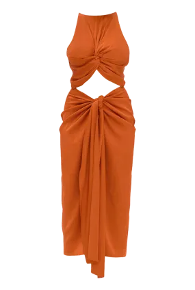 Reni Cut-Out Midi Dress