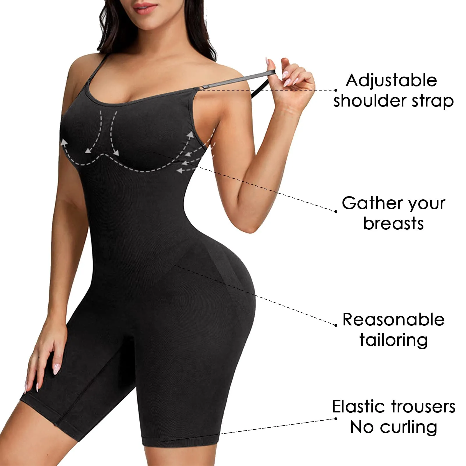 SheCurve® Smoothing Seamless Full Bodysuit