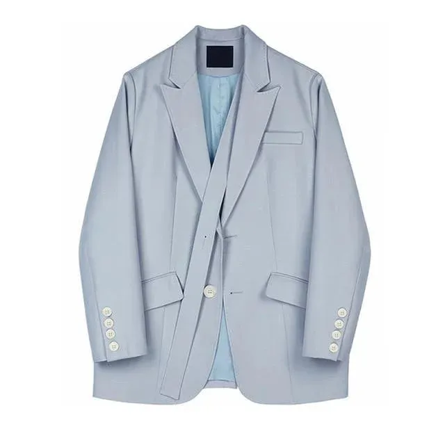 The Sylvia Strapped Blazer - Multiple Colors